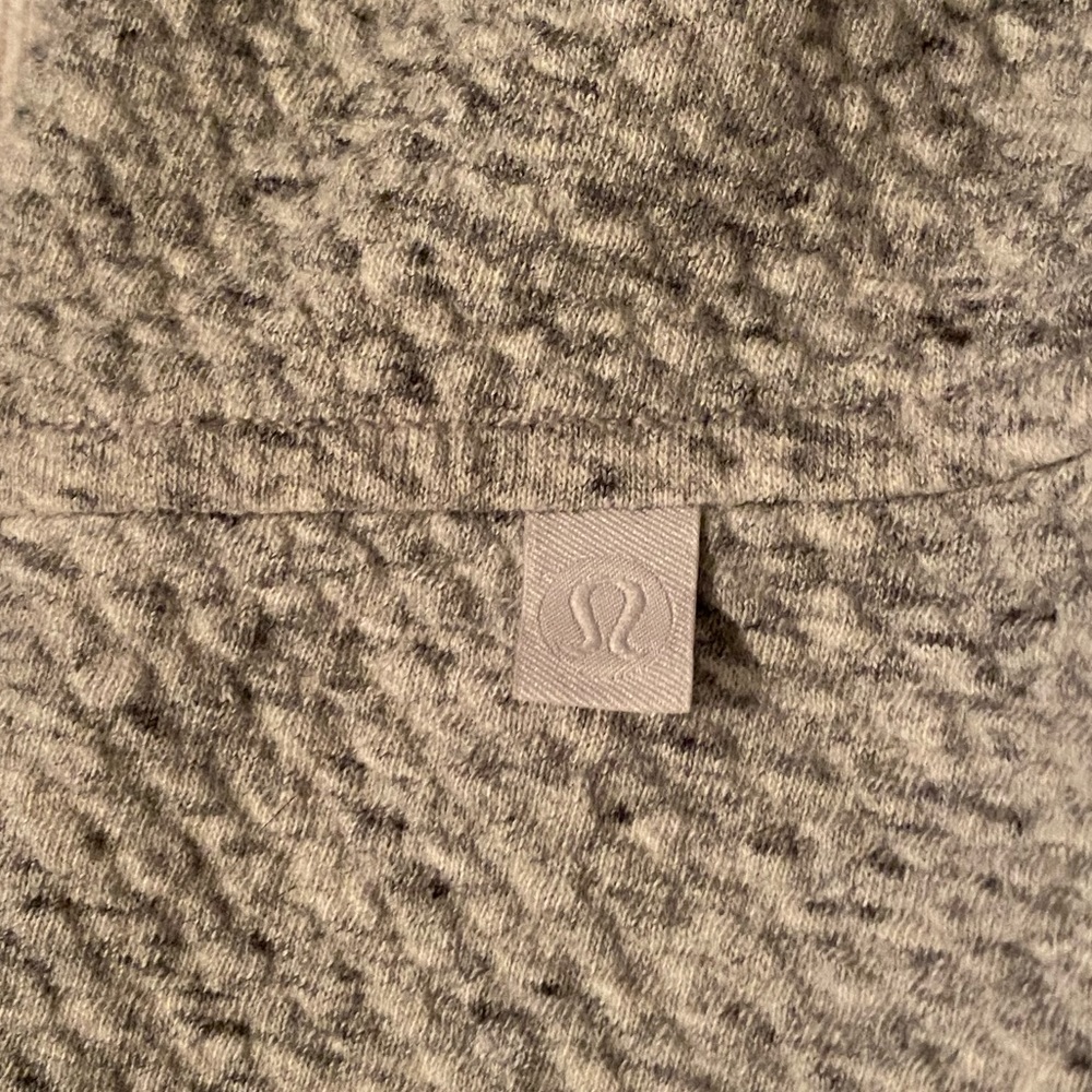 Lululemon tapered joggers heather grey size 8